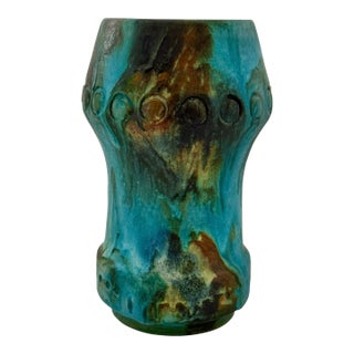 Mid-Century Modern Alvino Bagni "Sea Garden" Vase for Raymor - Italian Art Pottery For Sale