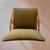 Gold Office Armchair in Sea Bream and Green Velvet, Italy, 1970s For Sale - Image 8 of 12