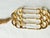 Metal Vintage 1970s Brutalist Articulated Birdcage Tassel Pendant Necklace, Gold-Tone For Sale - Image 7 of 15