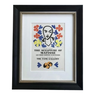 Henri Matisse Framed Lithograph 46 the Sculpture of Matisse For Sale