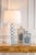 Name: Dupont Key Blue Lamp Size: 31"H x 16"dia Du Pont Key is created from inspiration of the Henry Francis du Pont...