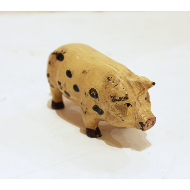 Mid-20th Century American Cast Iron "Stock Farm" Barn and Animals For Sale - Image 10 of 15