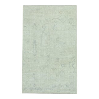 Turkish Oushak Rug 3'8"x 6' #20085 For Sale