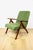 Vintage armchair b-310 var in green boucle with dark structural wood from the 1970s. we offer the unique var b-310...