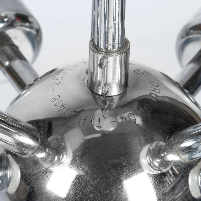 Vintage Sputnik Drupol Chandelier, 1970s For Sale - Image 6 of 8