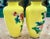 1950s Pair of 1950s Yellow Japanese Cloisonne Vases For Sale - Image 5 of 10