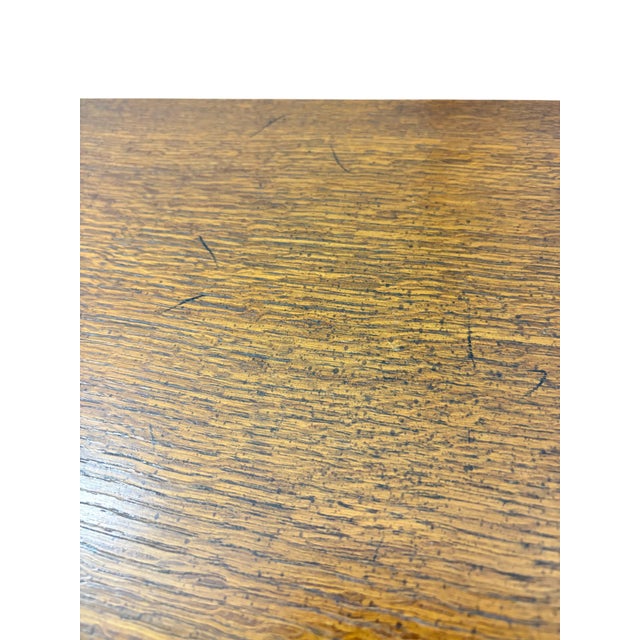 Mid 20th Century Henredon Fliptop Console Dining Table For Sale - Image 12 of 18