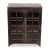 20th Century Vacuum Cabinet in Dark Wood For Sale - Image 9 of 9