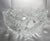 Mid-Century Modern Vintage 1950's Sawtooth Crystal Glass Bowl For Sale - Image 3 of 11