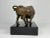 Bronze Solid Bronze Bull on Marble Base For Sale - Image 8 of 8