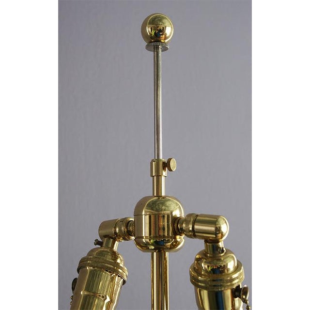 Vintage Christopher Spitzmiller Large Matte Blanc De Chine Lamp For Sale - Image 4 of 5