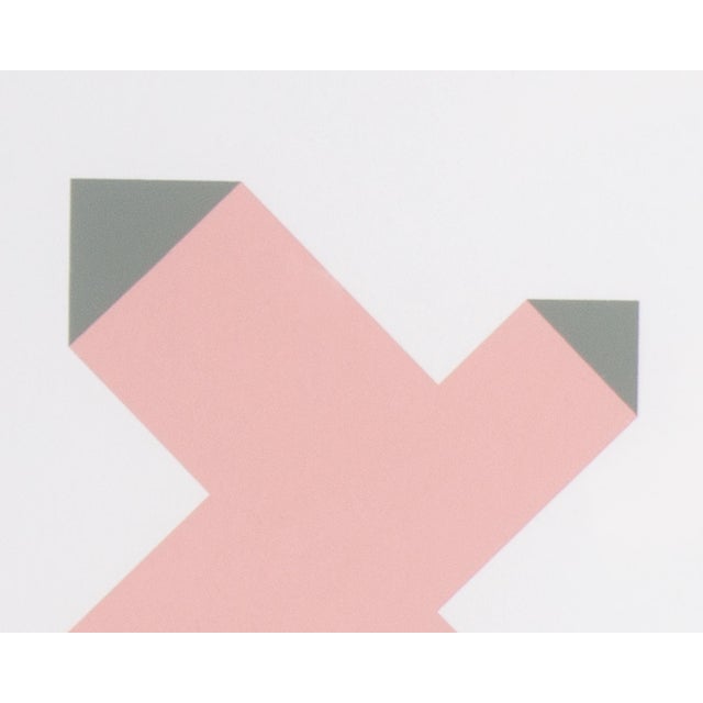 1990s 1995 “Konstruktion and Intuition” Serigraph Print by Anton Stankowski For Sale - Image 5 of 8