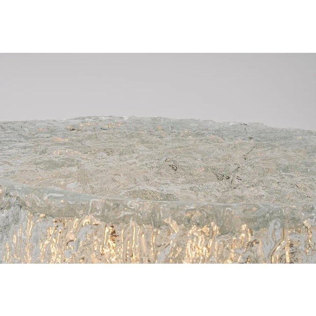 1960s Large Murano Glass Flushmount Fixture from Kaiser, Germany, 1960s For Sale - Image 5 of 16