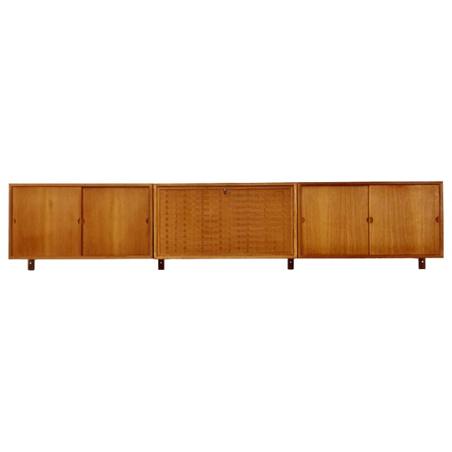 Mid-Century Danish Teak Floating Sideboard by Poul Cadovius for Royal, 1960s For Sale