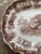 Ceramic Vintage Brown Transferware Copeland Spode "Turkey" Serving Platter For Sale - Image 7 of 10