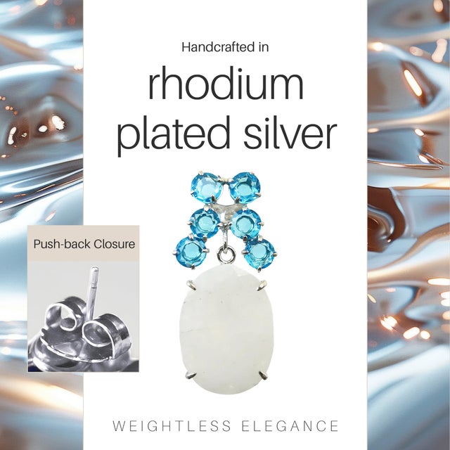 Seattle Earrings Push Back- 2 Pieces For Sale - Image 4 of 7