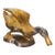 Vintage Hollywood Regency Two-Tone Gold & Silver Duck Sculpture For Sale