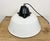 Industrial White Enamel and Cast Iron Pendant Light, 1960s For Sale - Image 12 of 17