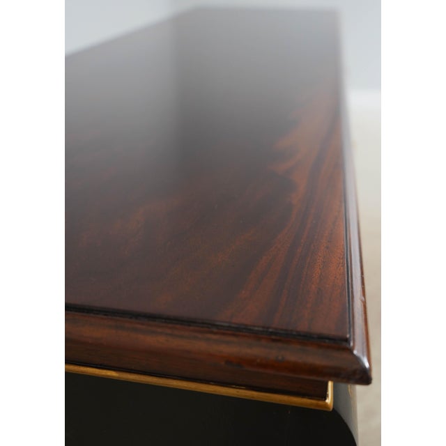 Wood Maitland Smith Mahogany Empire Style Sideboard For Sale - Image 7 of 18