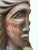 Vintage Expressive Hand-Carved Bust, Circa 1970s For Sale - Image 15 of 16