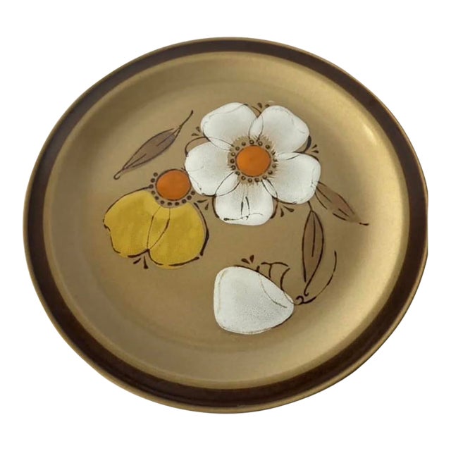 Vintage Hearthside Dogwood Dinner Plates Stoneware Japan Hand Painted - Set of 6 For Sale