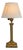 Vintage Patinated Brass Desk Lamp, 1950s For Sale