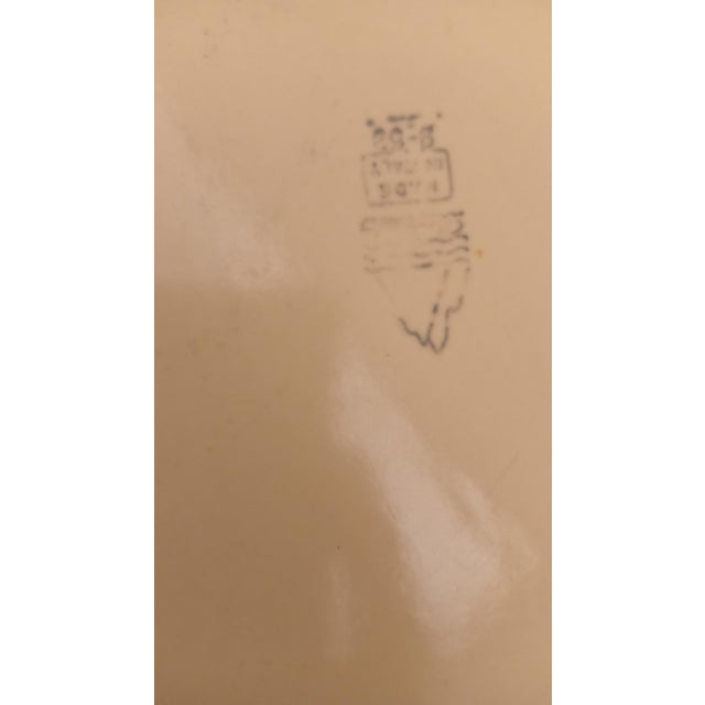 Yellow Italian Umbrella Stand Vase by Biancini Angelo for Laveno Company, 1937 For Sale - Image 8 of 11