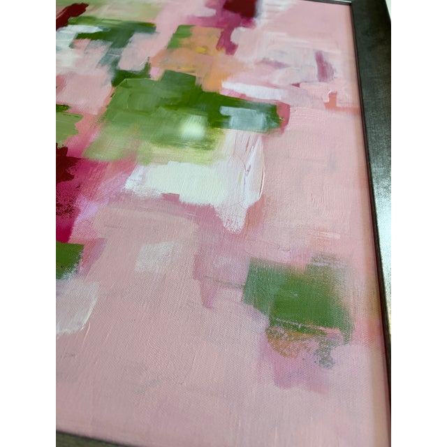 Abstract Painting Pink #4 by California Artist For Sale - Image 15 of 15