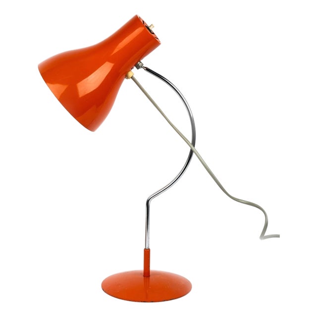 Vintage Metal Lamp from Napako, 1960s For Sale