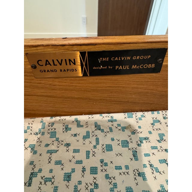Calvin Furniture Mid-Century Modern Paul McCobb Chest of Drawers For Sale - Image 4 of 4
