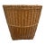 Vintage Asian Bamboo Wood Extra Large Storage or Tree Basket For Sale