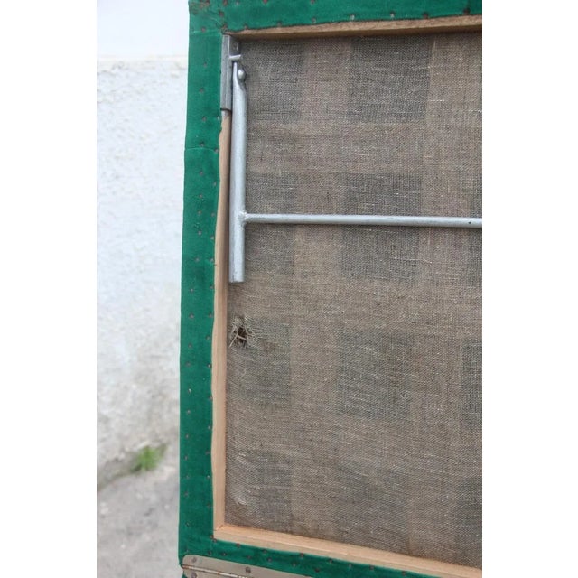 Italian Green Walnut Armchair, 1940s For Sale - Image 6 of 17