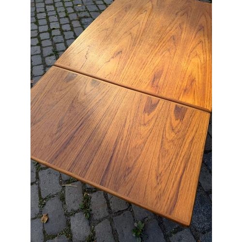 Brown Extendable Teak Dining Table by Grete Jalk for Glostrup For Sale - Image 8 of 11