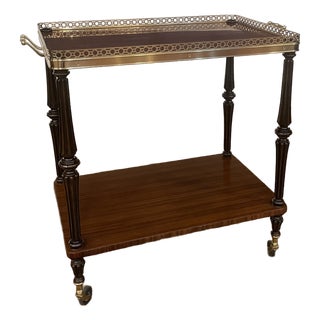 Leighton Hall Serving Cart/Trolley - Showroom Sample For Sale