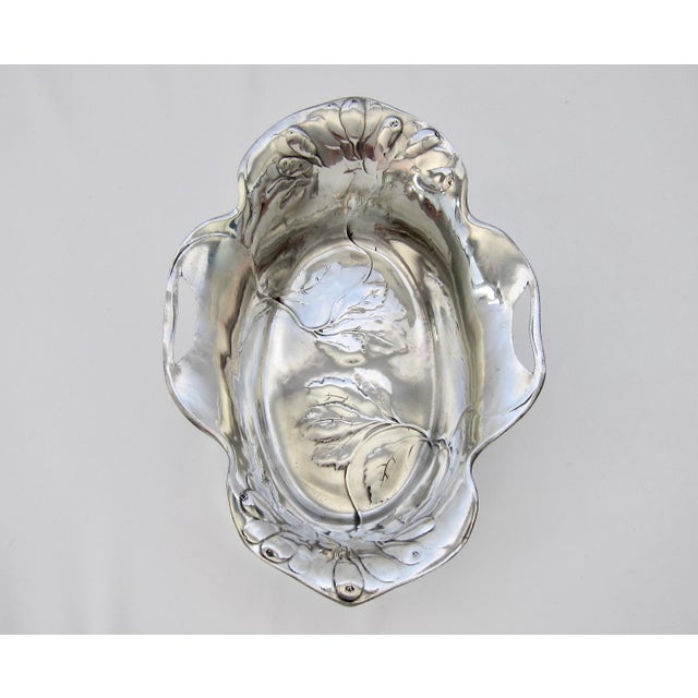 Art Nouveau Osiris Art Nouveau Isis Polished Pewter Bowl For Sale - Image 3 of 7