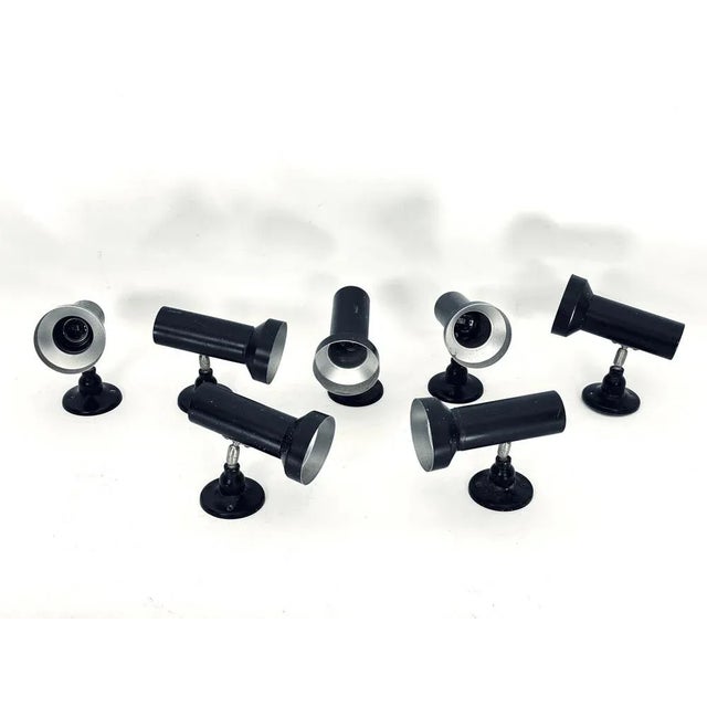 Mid-Century Italian Spotlights, 1960s, Set of 7 For Sale - Image 11 of 11