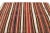 Mid 20th Century Striped Vintage Turkish Kilim Rug For Sale - Image 4 of 7
