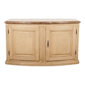 Louis XIV Painted and Marble Top Cabinet or Server, France Circa 1750