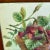 English Late 19th Century Vintage Watercolor of Basket Filled With Flowers and Strawberries, Framed For Sale - Image 3 of 6