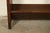 Wood Lakeside Craft Shops Antique Mission Oak Arts & Crafts Cutout Book Trough or Magazine Stand, Newly Refinished For Sale - Image 7 of 11