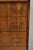 Vintage Mid Century Modern Walnut Veneer 4 Drawer Chrome Pull Tall Chest Dresser For Sale - Image 9 of 17