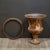 Metal Large Antique Cast Iron Garden Urnc.189-1940 For Sale - Image 7 of 8