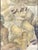 Traditional Michael Sarisky (1906–1974) Signed Bacchanal Watercolor & Pencil Painting For Sale - Image 3 of 5