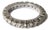 Eternity Band Faux Diamond 18Kt White Gold-Filled Setting For Sale
