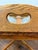 Mid 20th Century Attributed to Thomasville American Oak Expandable Gatefold Coffee Table With Glass Top For Sale In Denver - Image 6 of 12