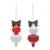 Add a touch of timeless elegance to your Christmas tree with this set of Resin Finial Ornaments. Each 5.25-inch ornament...