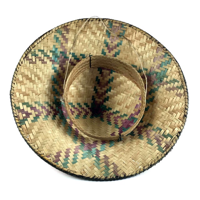 Rattan cowboy hat hot sale