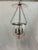 English Hudson Valley Lighting Large 4 Light “Hampton” Pink Pendant Lantern For Sale - Image 3 of 4