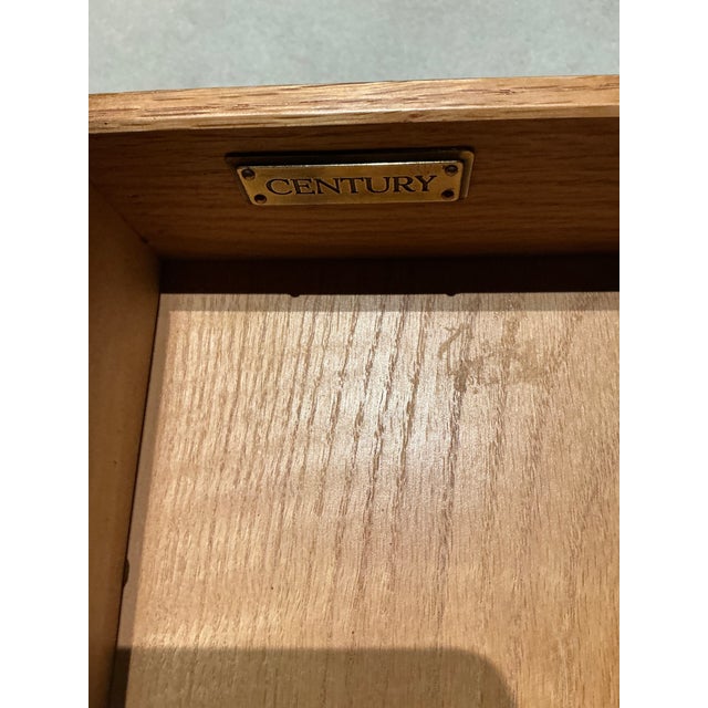 Wood 1960s Century Furniture Chin Hua Asian Chinoiserie Nightstand Designed by Raymond Sobota For Sale - Image 7 of 7