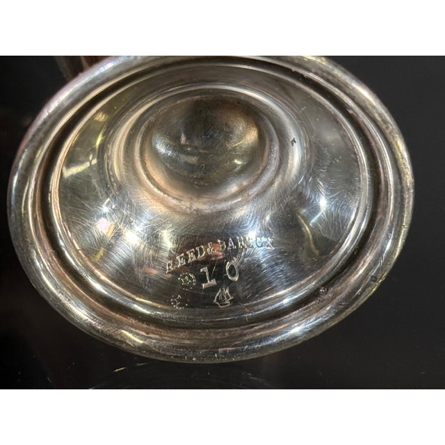 Metal Vintage c.1920's/30's Reed & Barton Silverplate Footed Cocktail Jigger / Tot Cup For Sale - Image 7 of 7